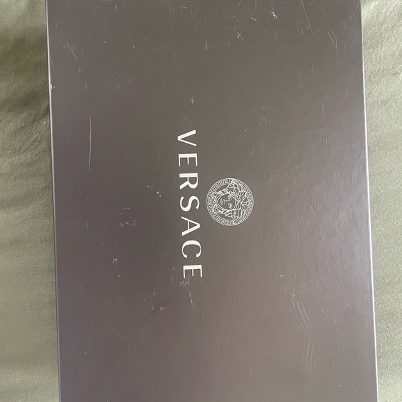 Versace Black Leather Pumps - Picture 2 of 6